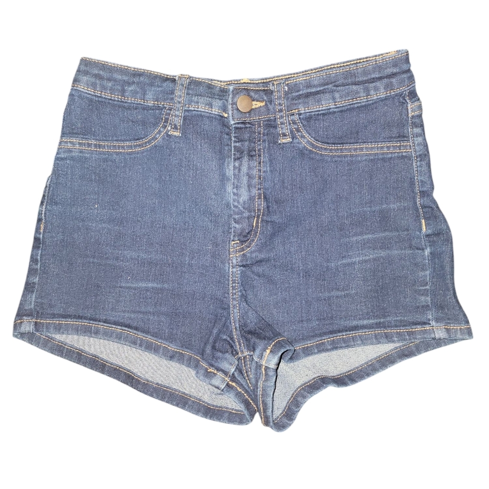 WILD FABLE Super High-Rise Dark Blue Denim Shorts - Womens Size 8/29